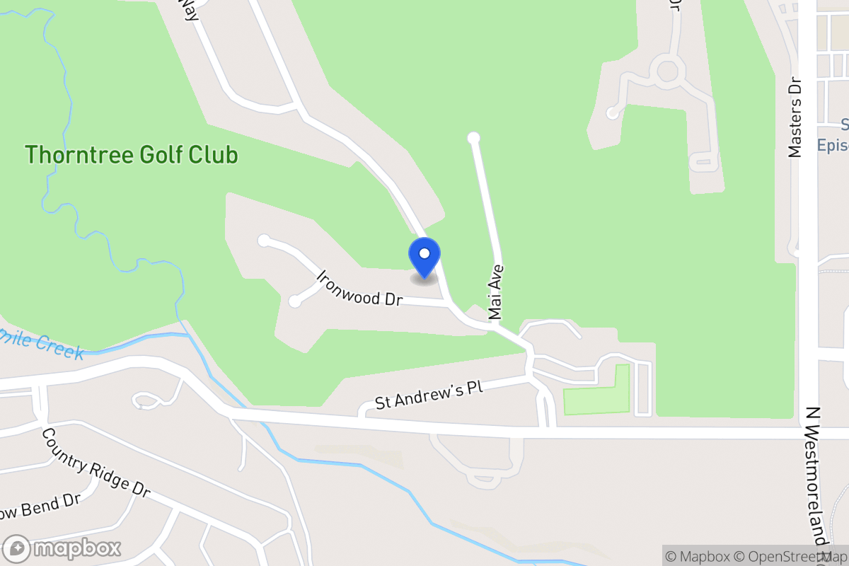 Map of 901 Ironwood Dr