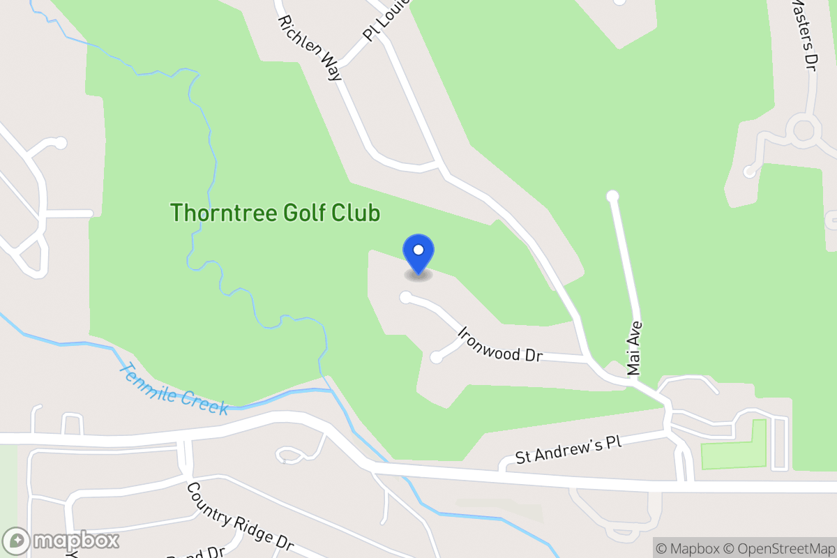 Map of 927 Ironwood Dr
