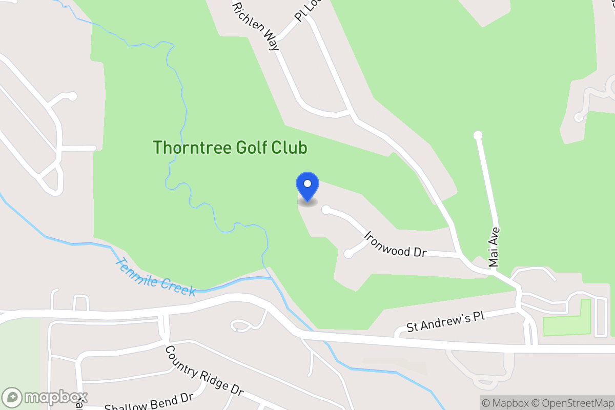 Map of 935 Ironwood Dr
