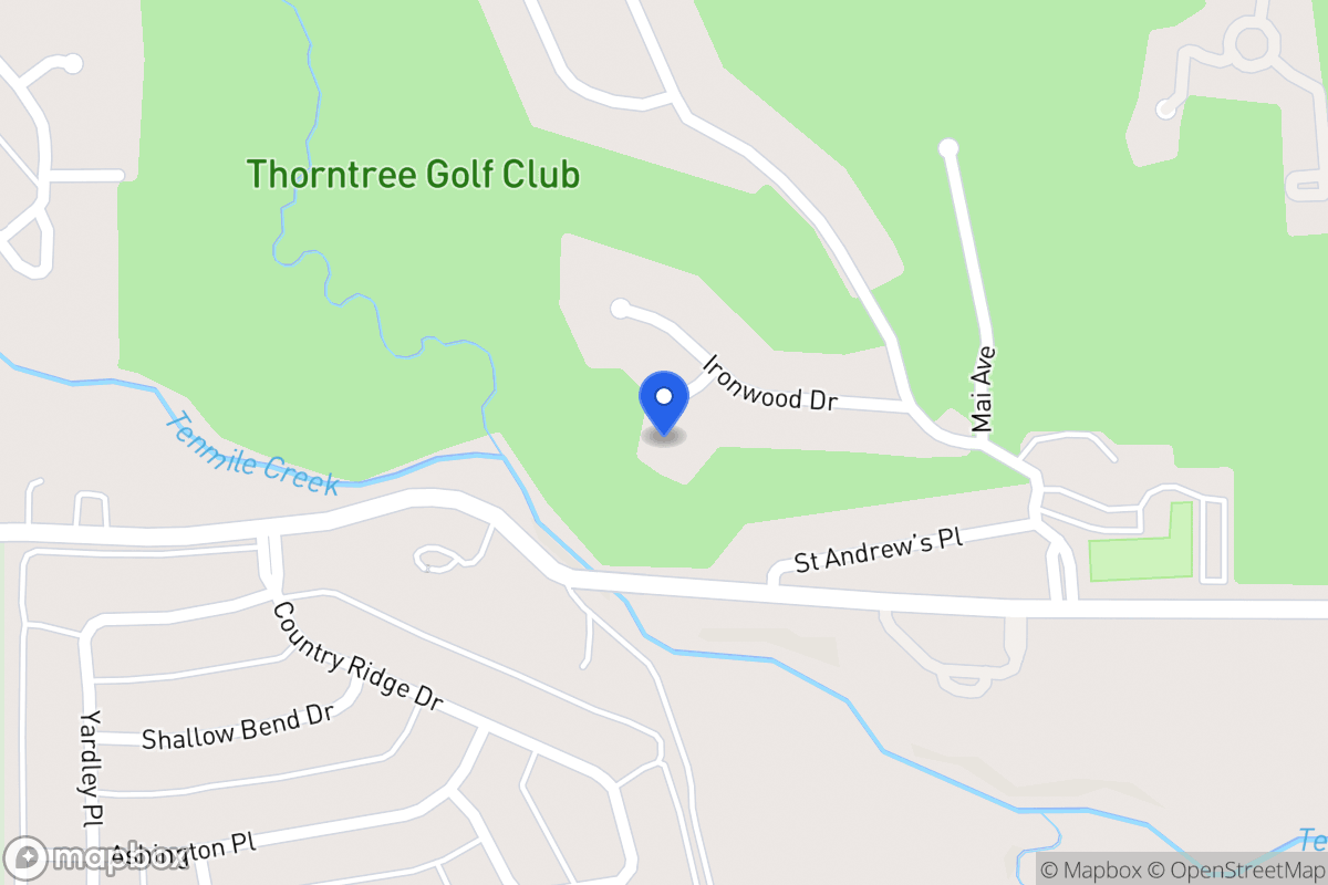 Map of 924 Ironwood Ct