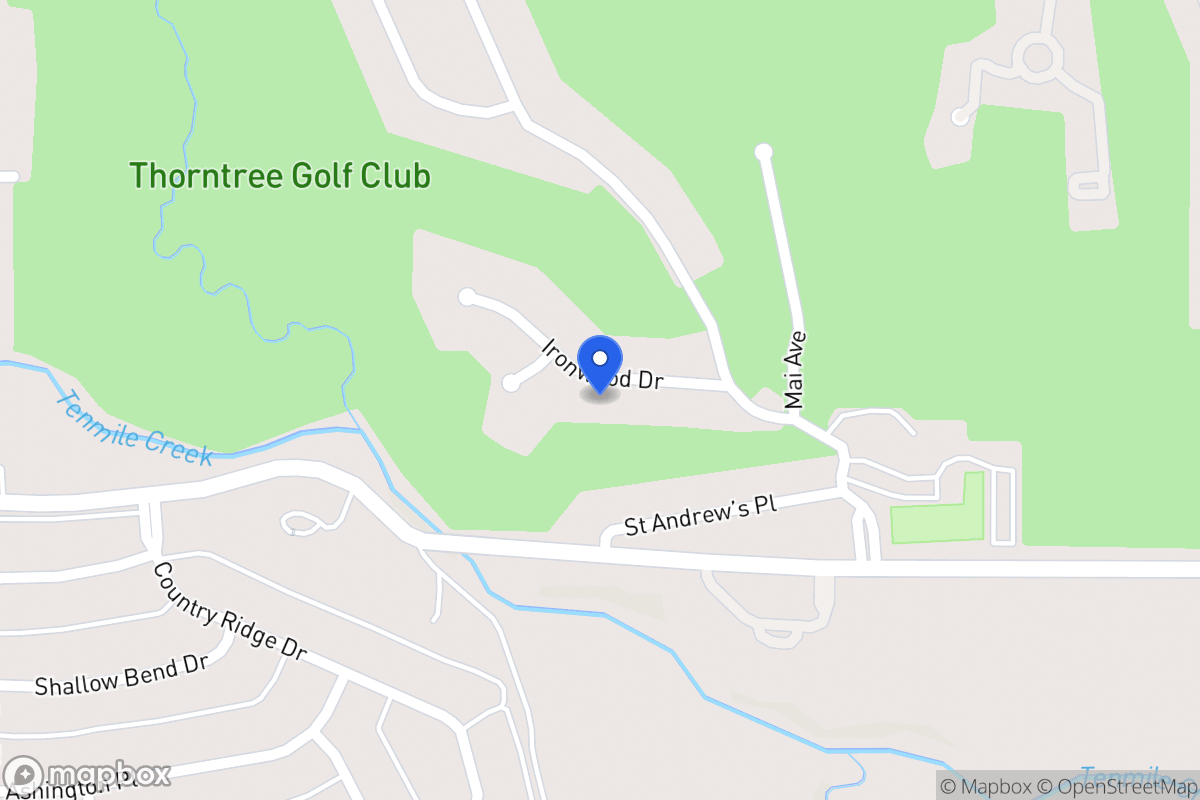 Map of 912 Ironwood Dr