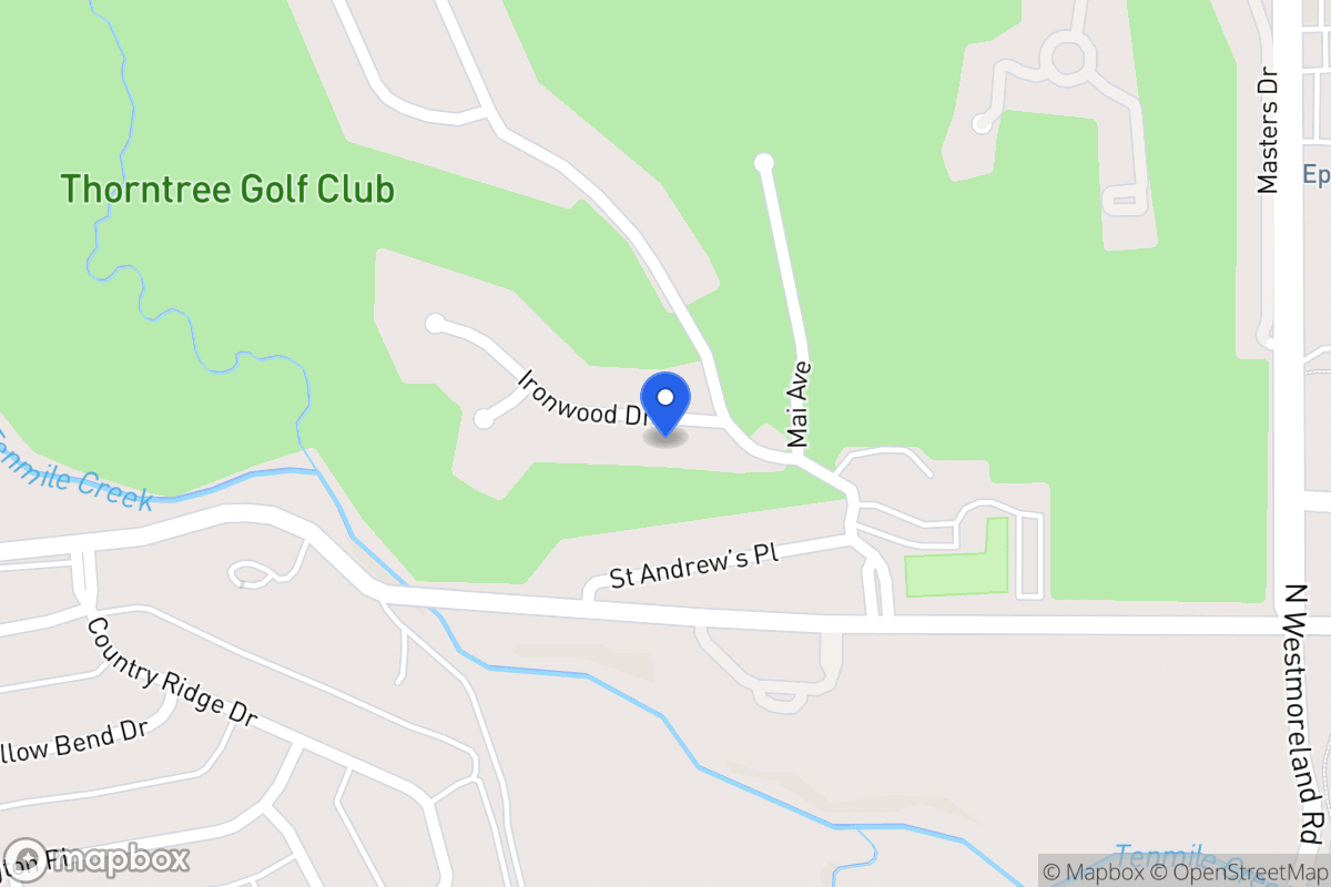 Map of 904 Ironwood Dr