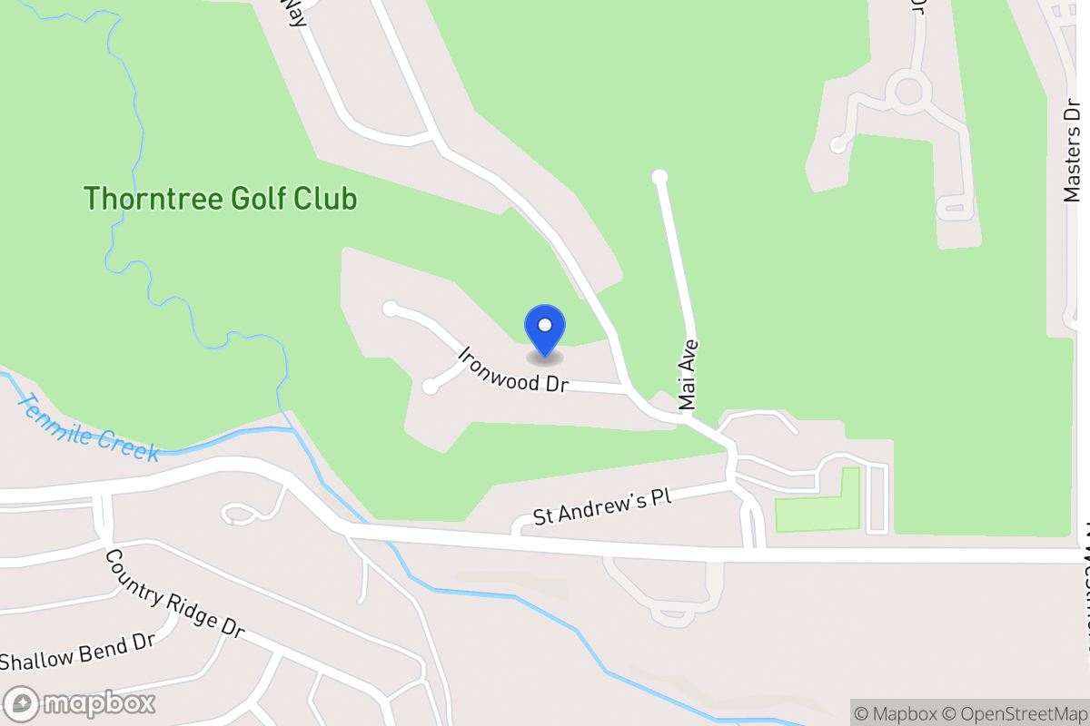 Map of 905 Ironwood Dr