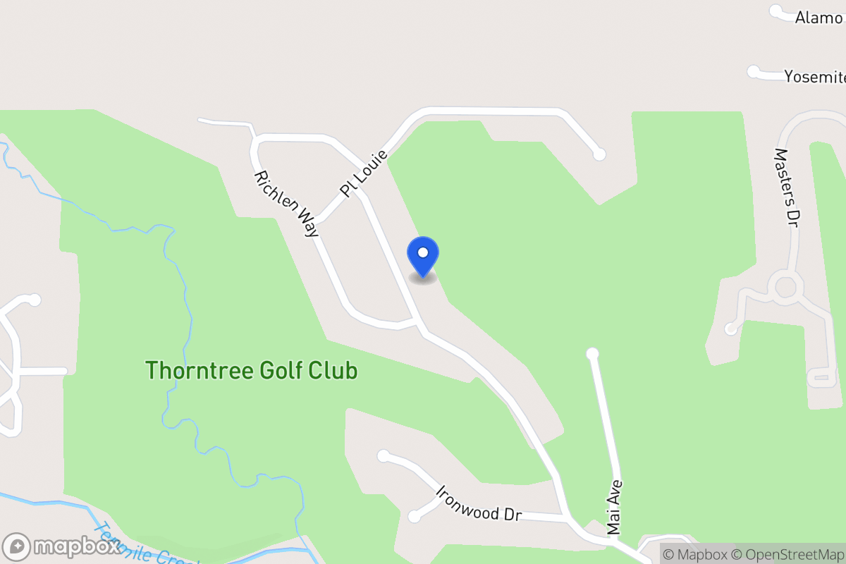 Map of 1704 Thorntree Dr