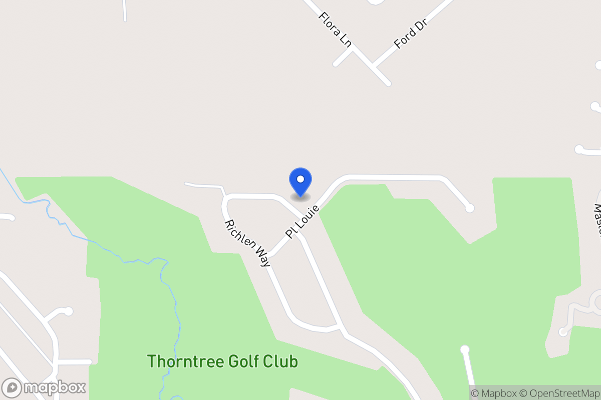 Map of 1009 Place Louie