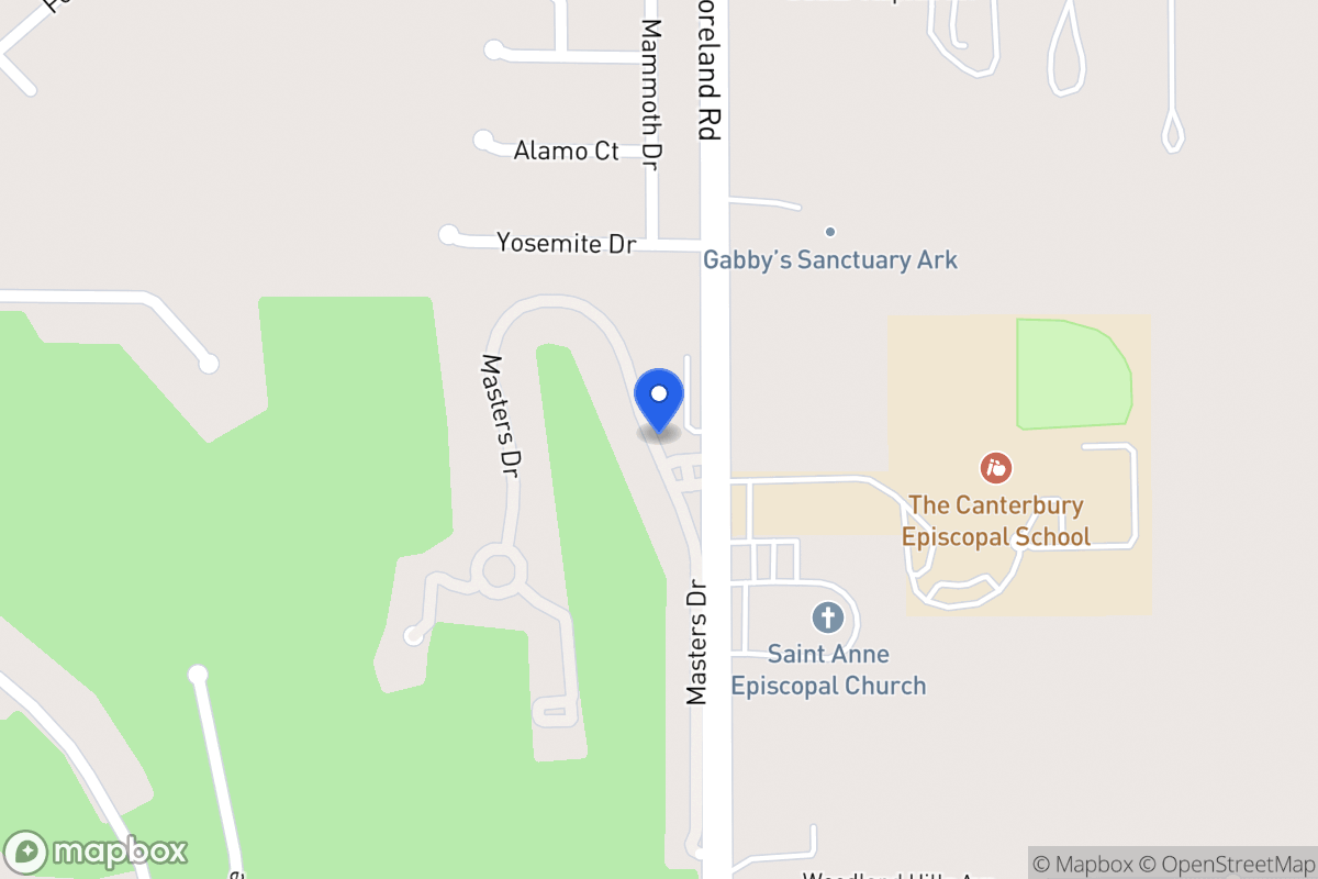 Map of 1800 Masters Dr