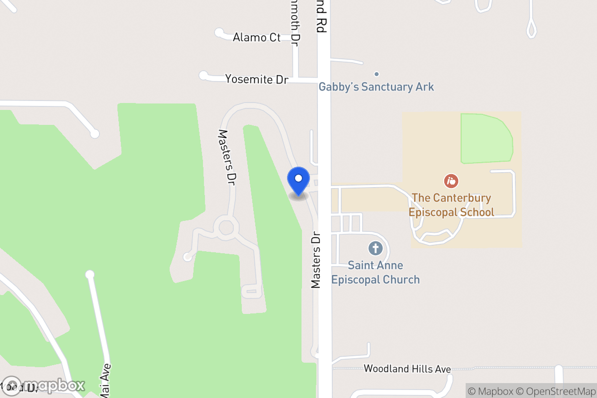 Map of 1711 Masters Dr