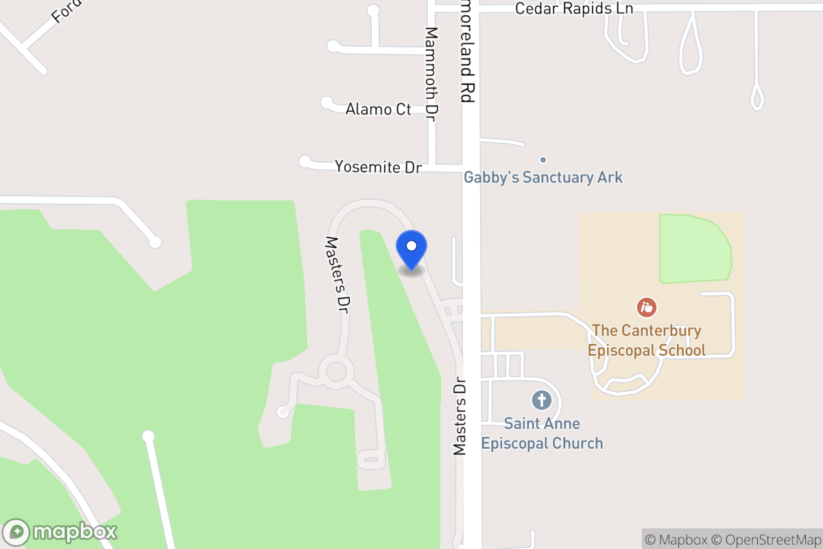 Map of 1805 Masters Dr