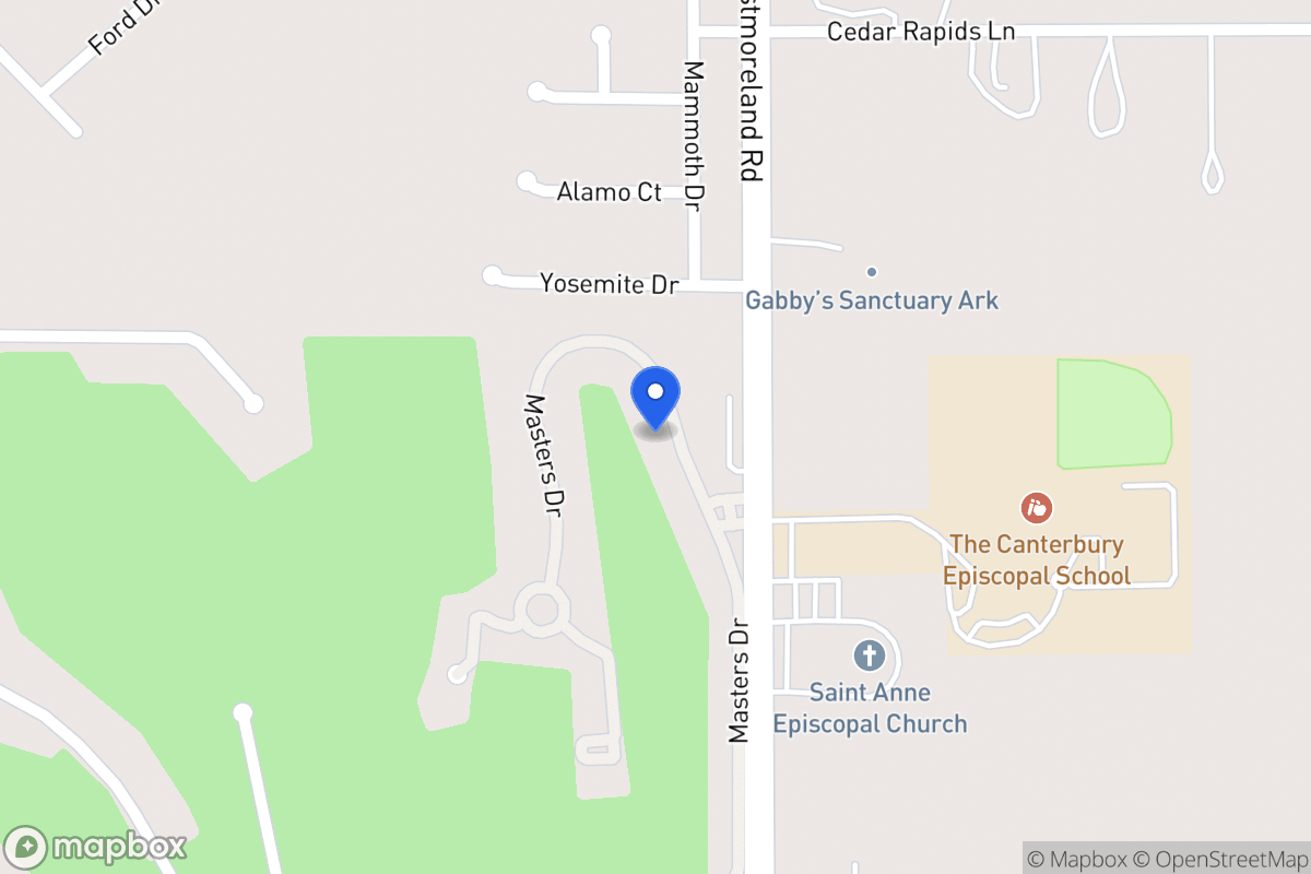 Map of 1807 Masters Dr
