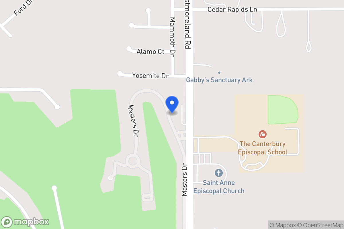 Map of 1806 Masters Dr