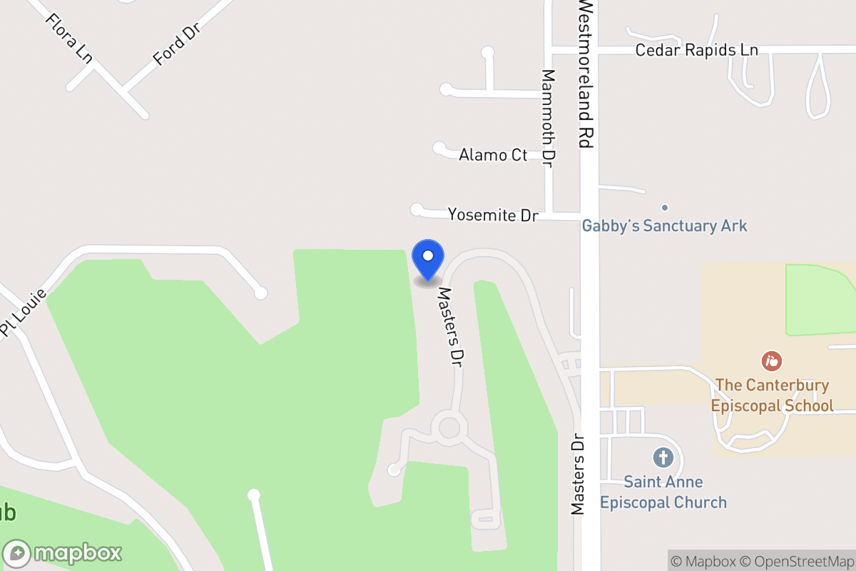 Map of 1838 Masters Dr