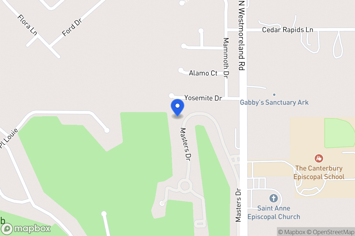 Map of 1834 Masters Dr