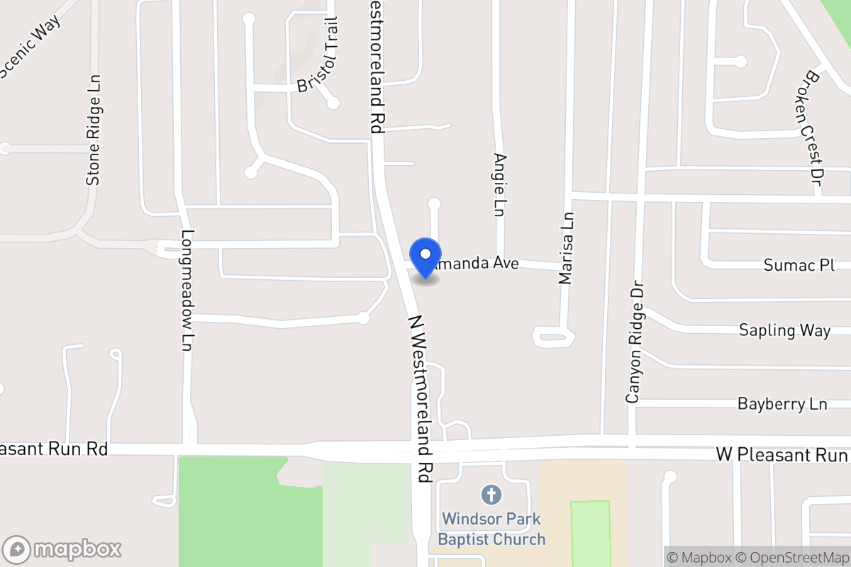 Map of 712 Amanda Ave