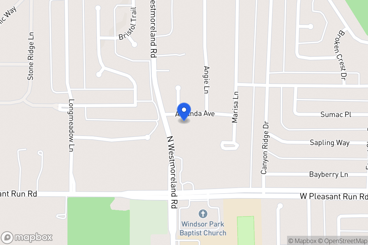 Map of 708 Amanda Ave