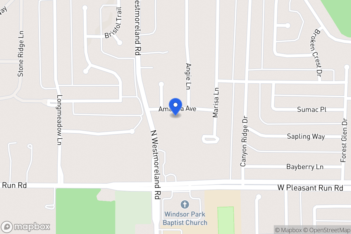 Map of 704 Amanda Ave