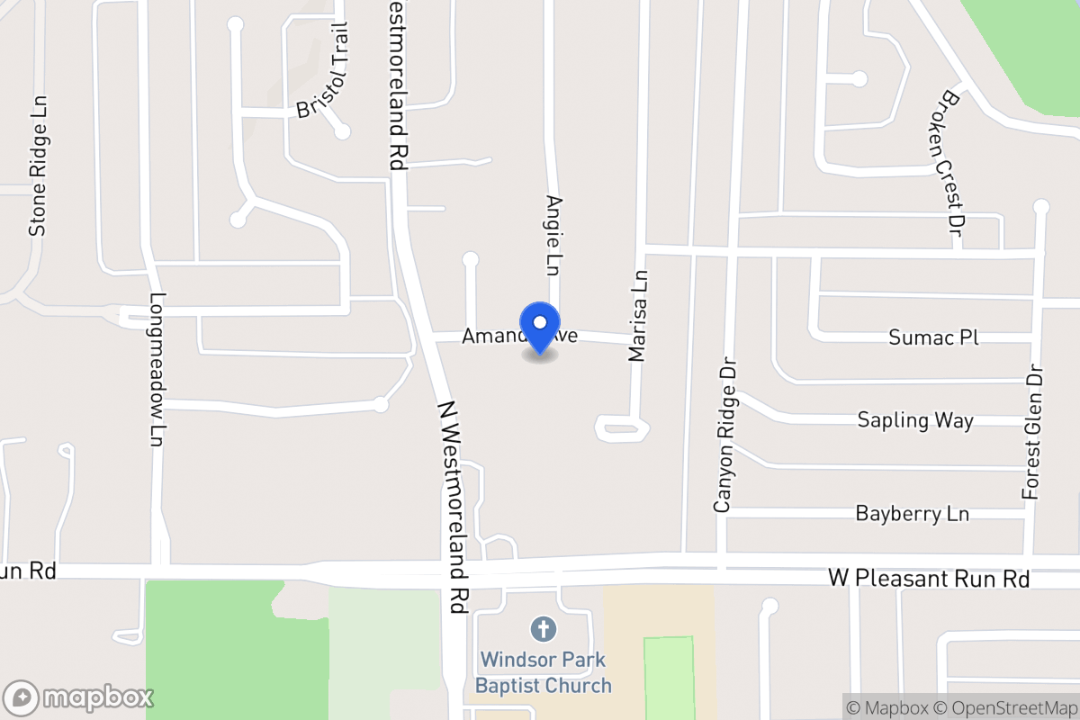 Map of 700 Amanda Ave