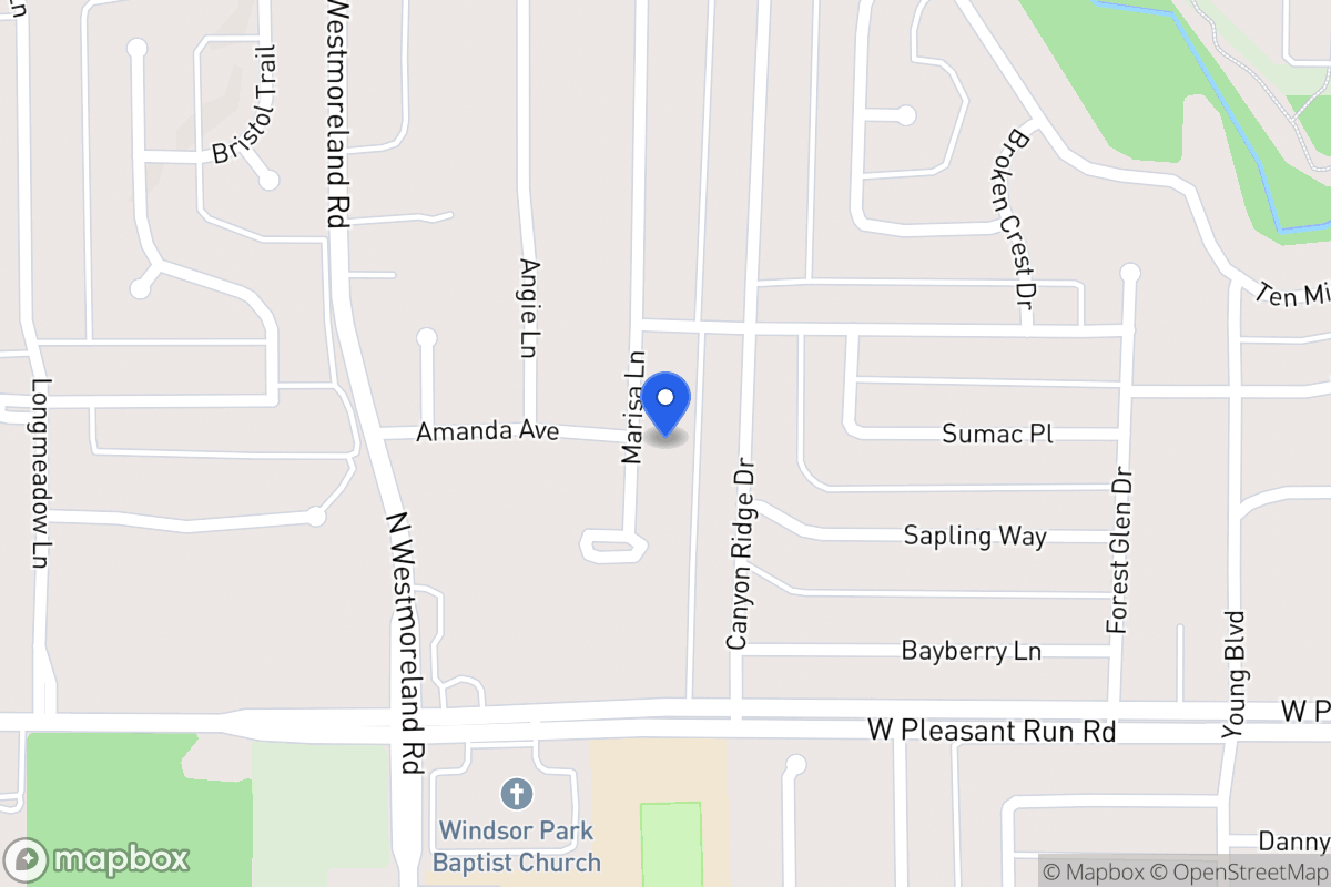 Map of 938 Marisa Ln