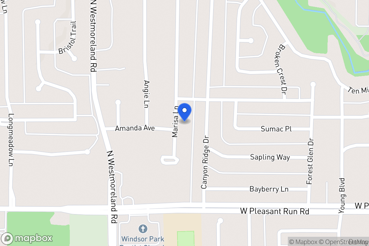 Map of 942 Marisa Ln