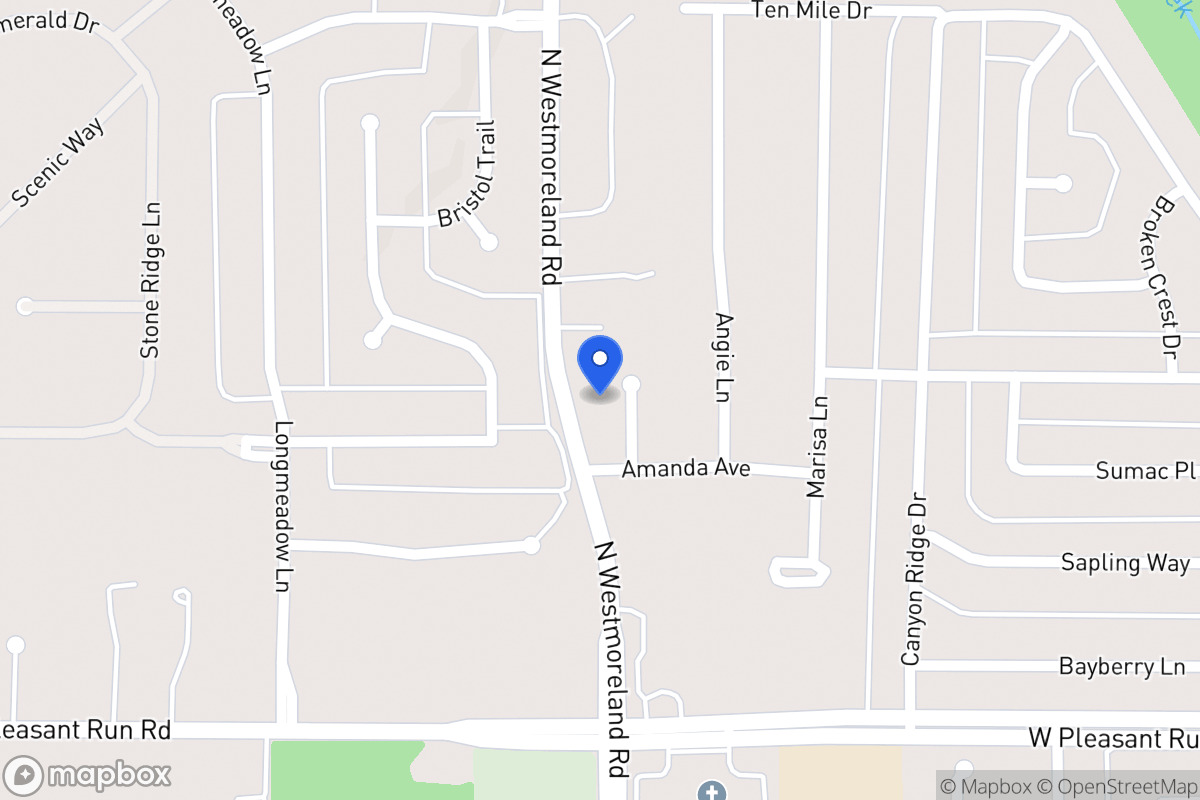 Map of 951 Reagan Ct