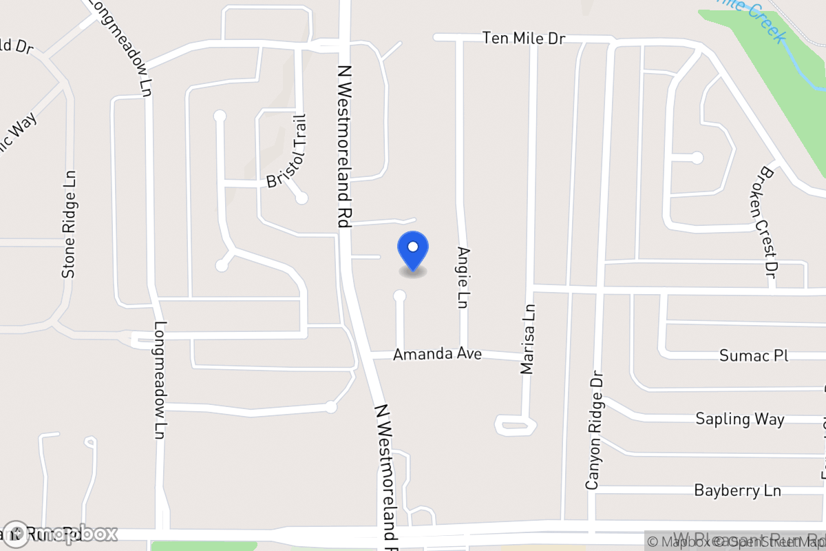 Map of 1000 Reagan Ct