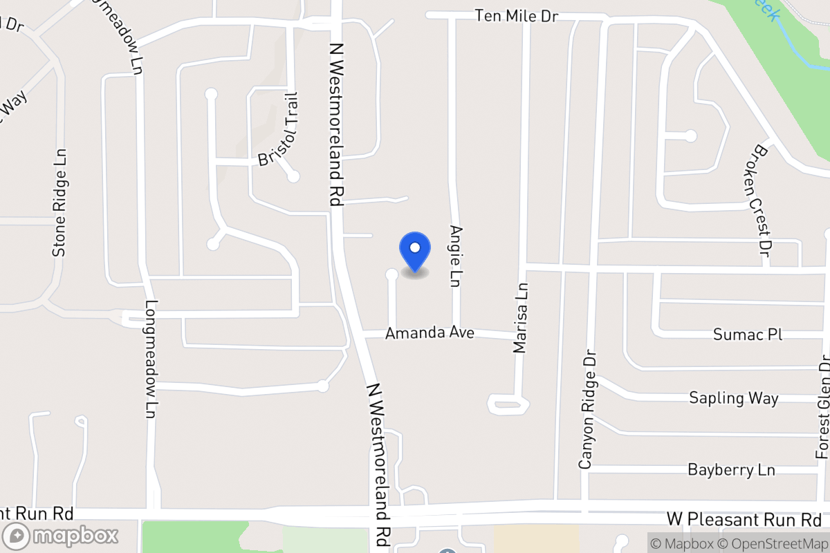 Map of 950 Reagan Ct