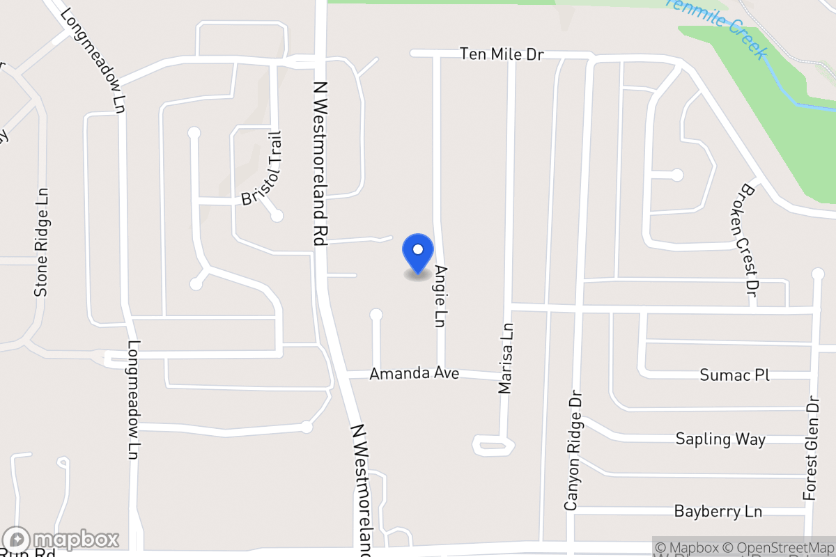 Map of 1005 Angie Ln