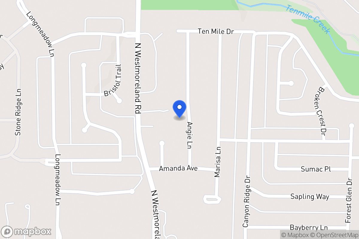 Map of 1009 Angie Ln