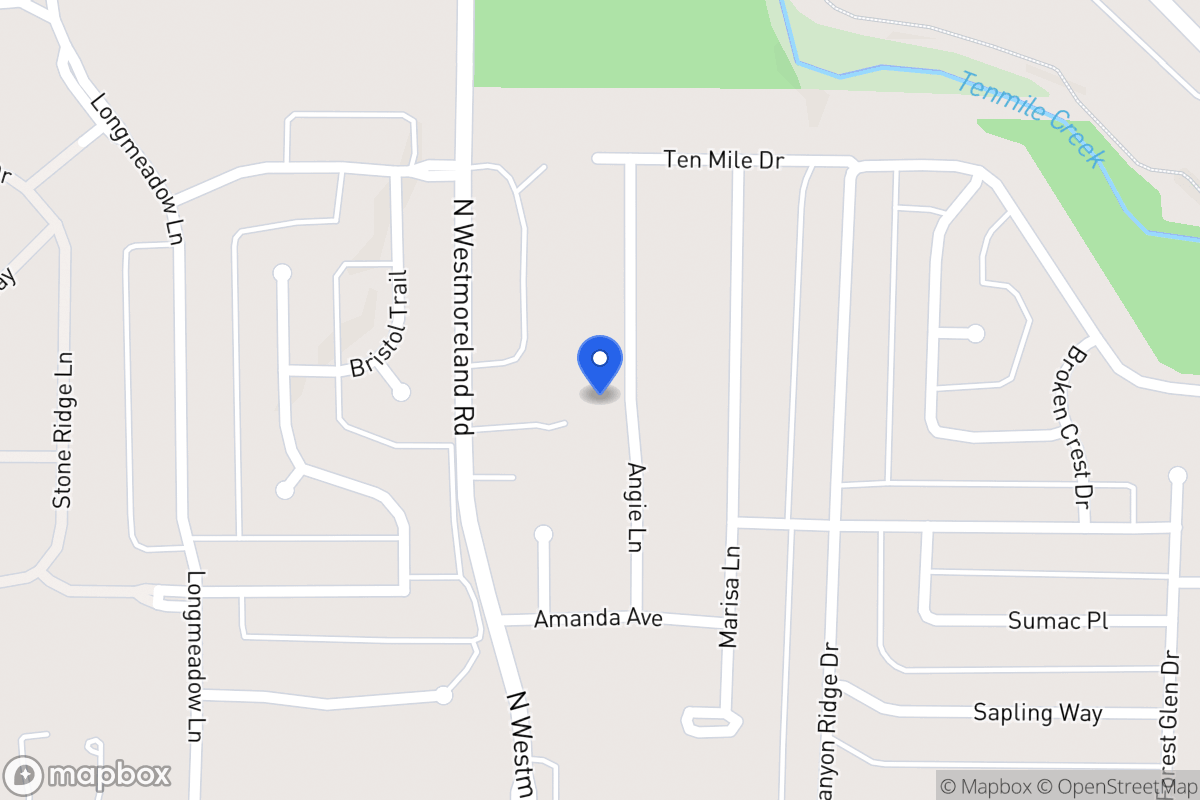 Map of 1017 Angie Ln