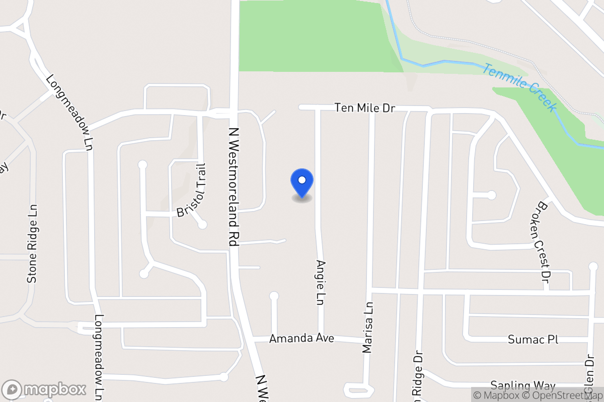 Map of 1101 Angie Ln