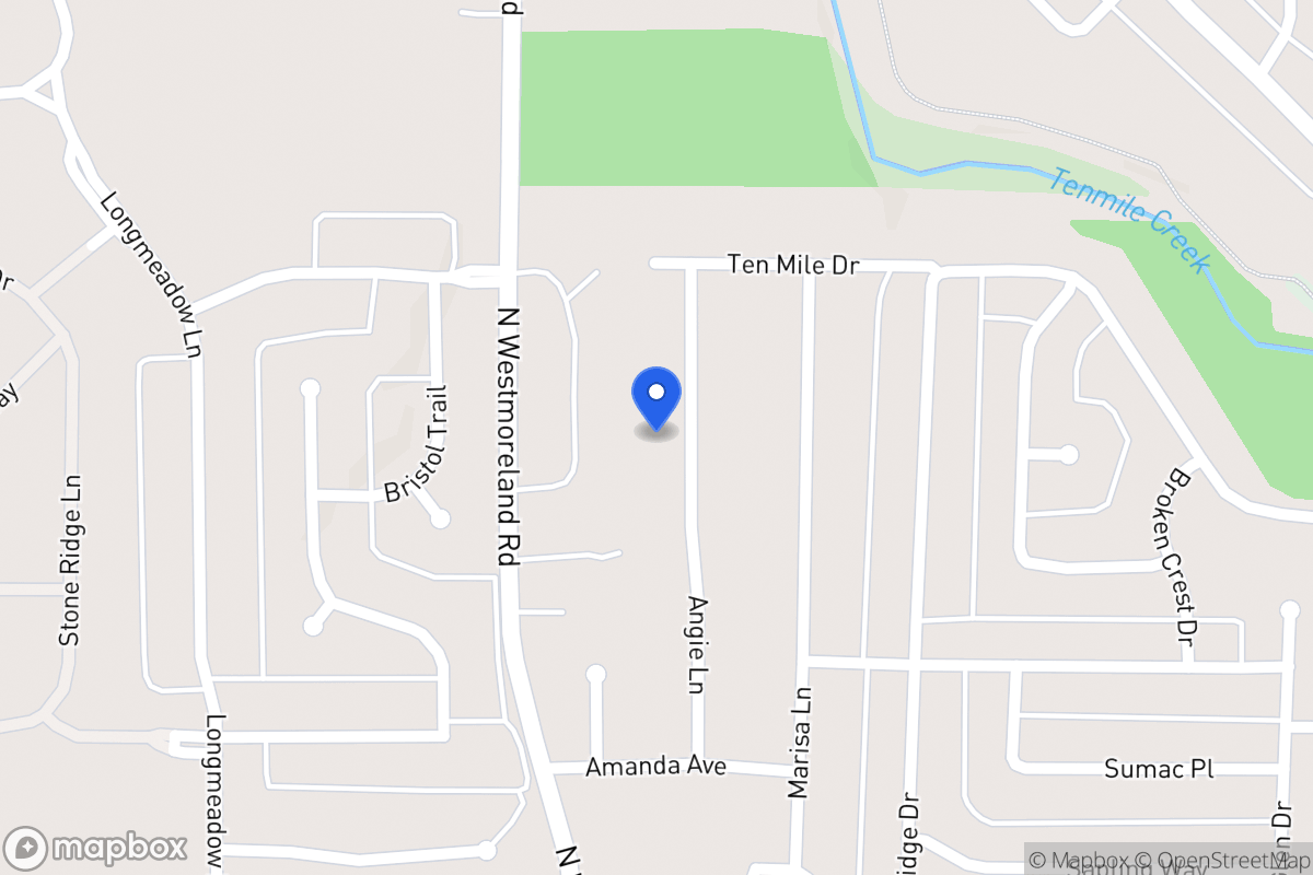 Map of 1105 Angie Ln