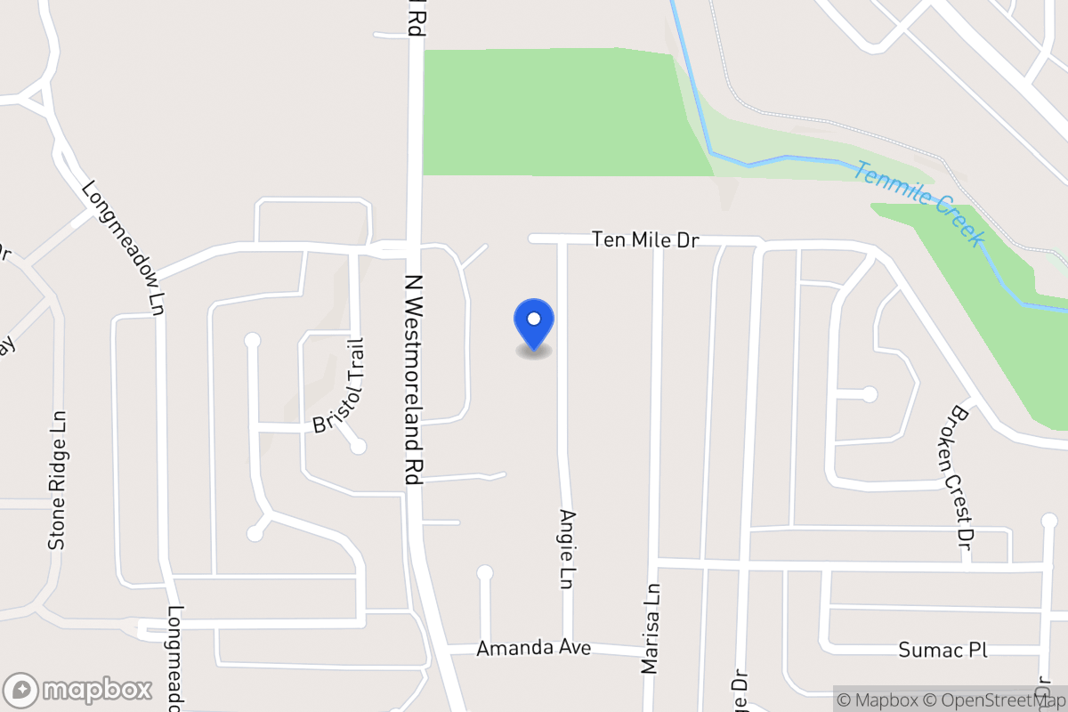 Map of 1109 Angie Ln