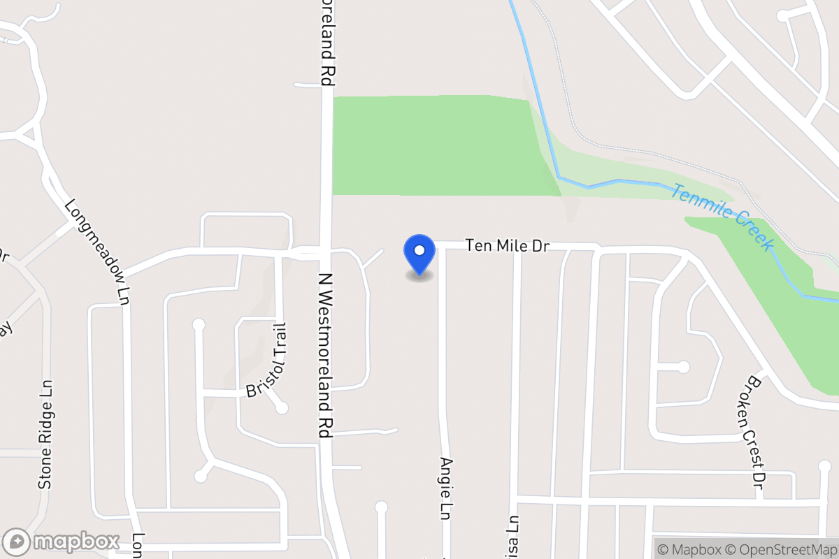 Map of 1121  Angie Ln   ,Desoto, Tx 751153873, Desoto