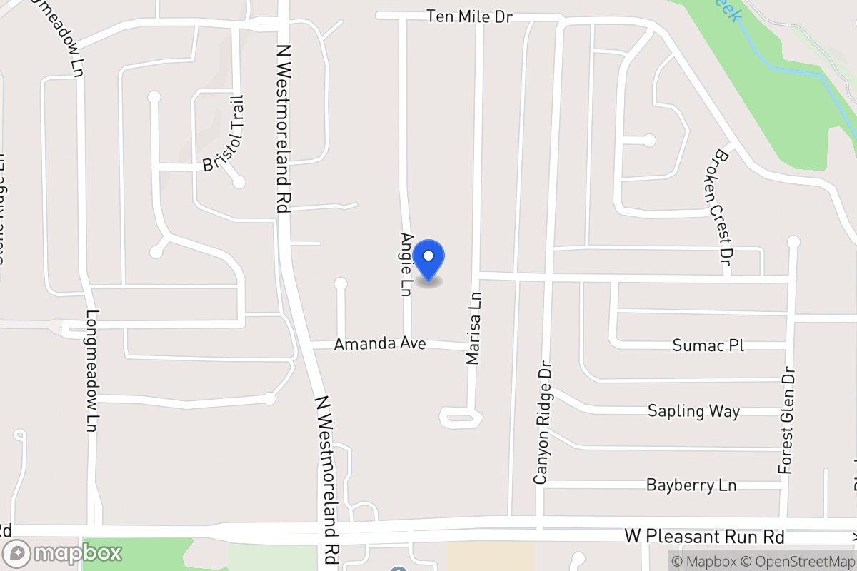 Map of 950 Angie Ln