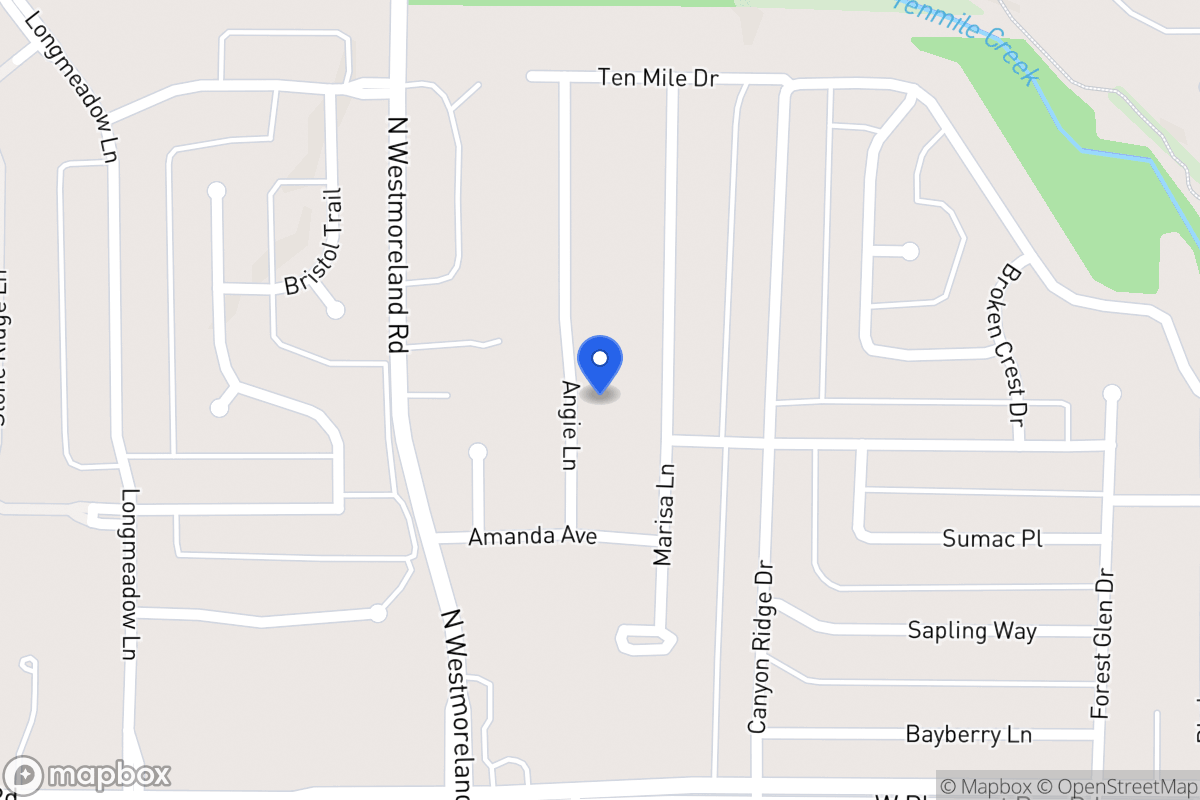 Map of 1004 Angie Ln