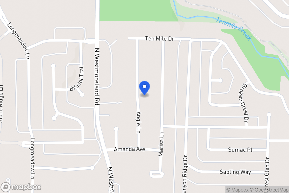 Map of 1016 Angie Ln