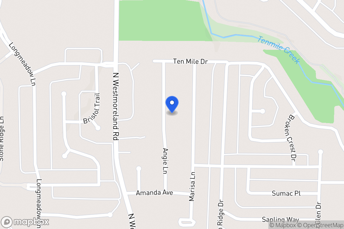 Map of 1100 Angie Ln