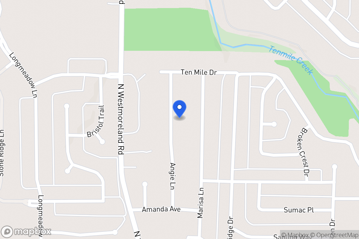 Map of 1104 Angie Ln