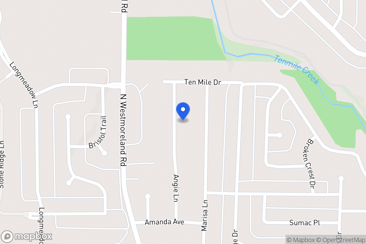 Map of 1108 Angie Ln