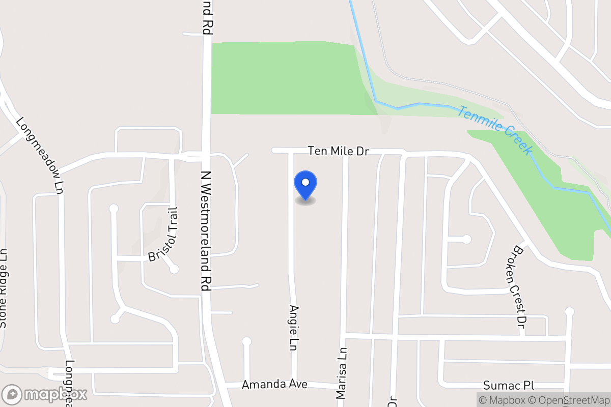 Map of 1112 Angie Ln