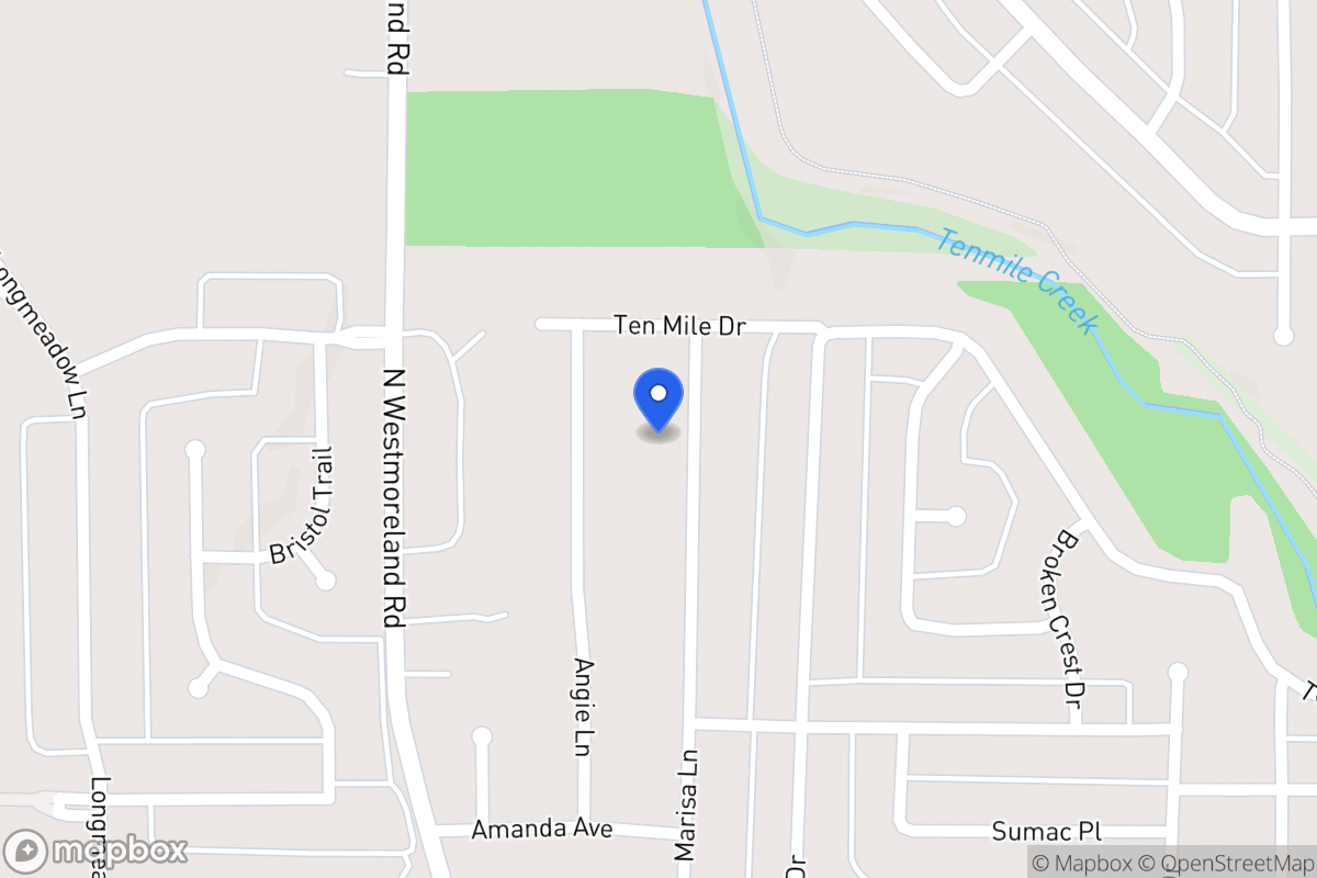 Map of 1113 Marisa Ln