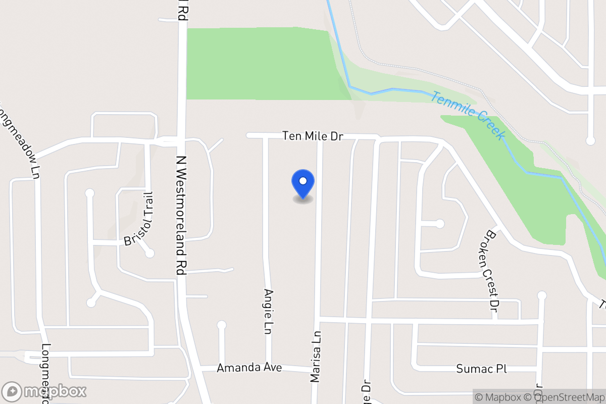 Map of 1109 Marisa Ln