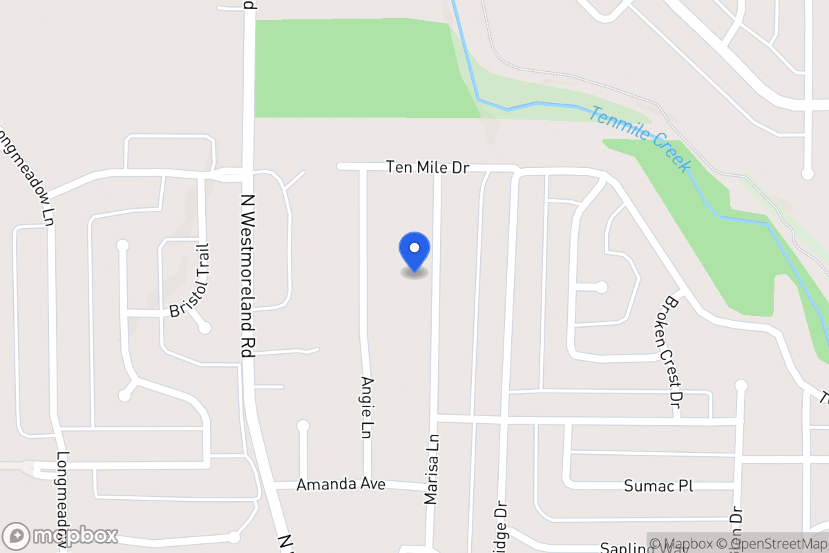 Map of 1105 Marisa Ln