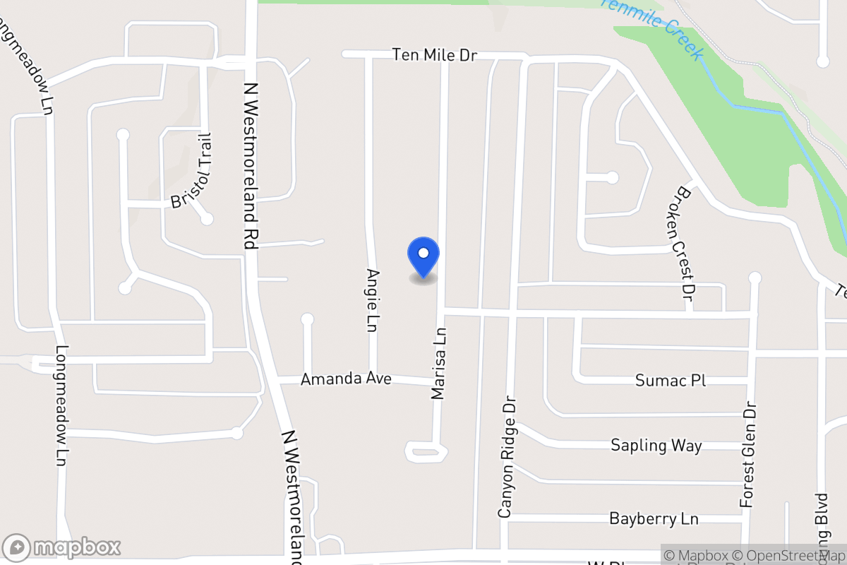 Map of 1005 Marisa Ln