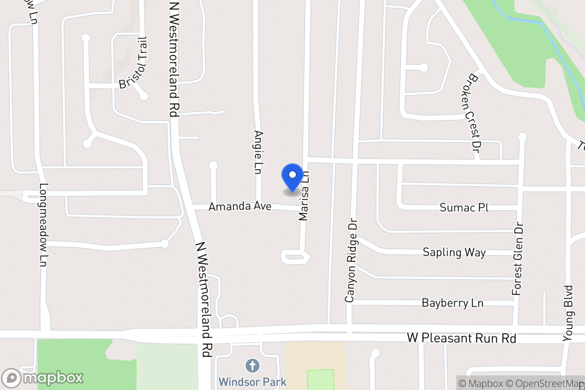 Map of 943 Marisa Ln