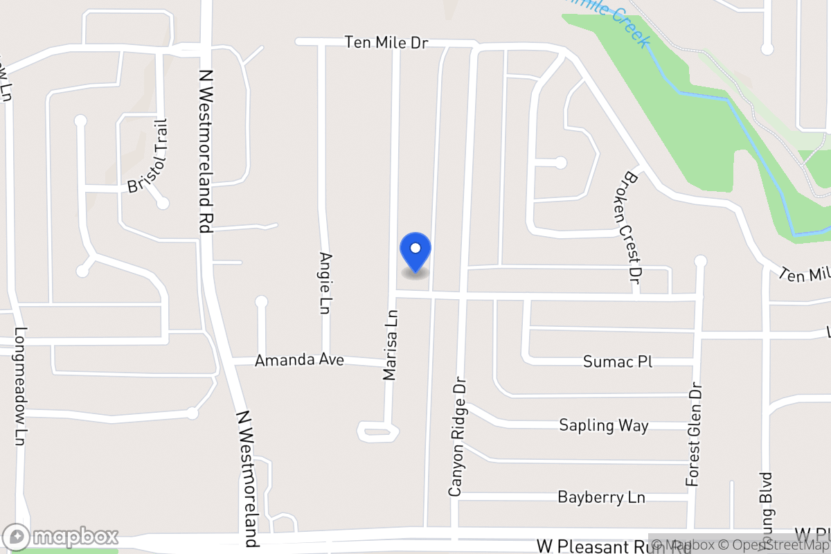 Map of 1000 Marisa Ln