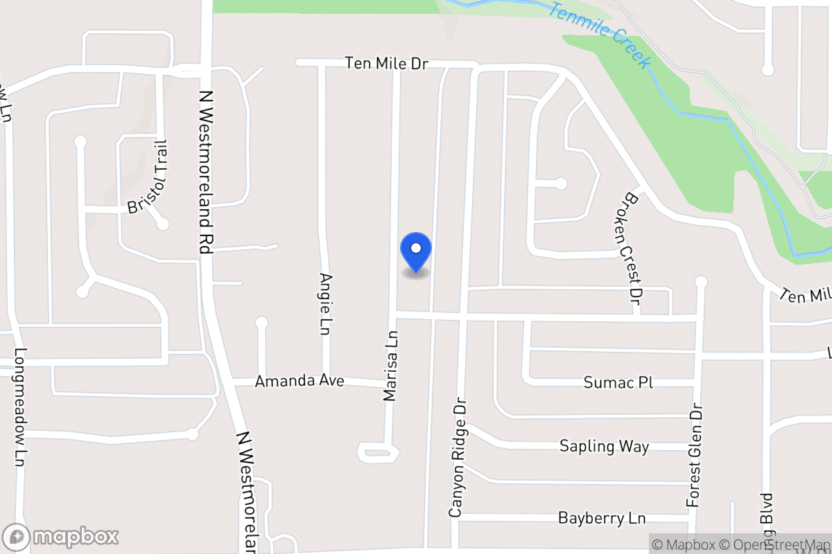 Map of 1004 Marisa Ln