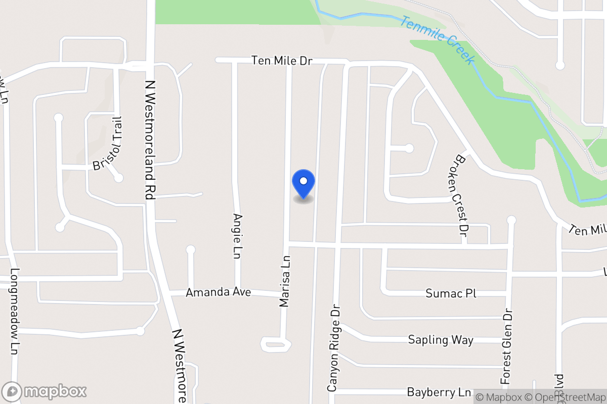 Map of 1008 Marisa Ln