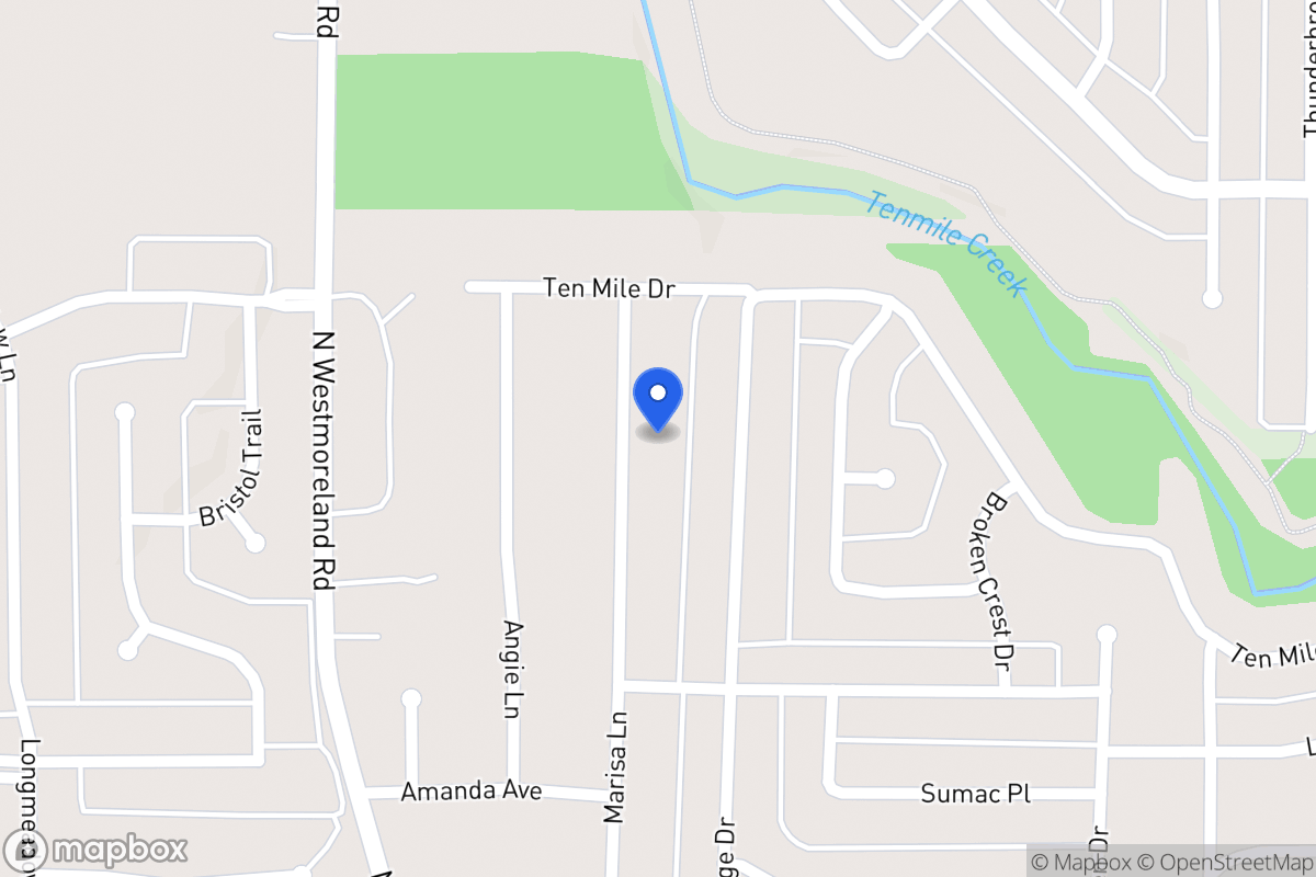 Map of 1104 Marisa Ln