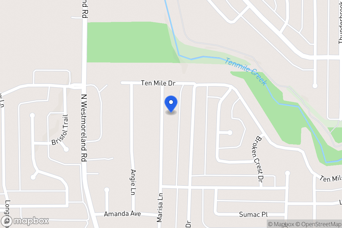 Map of 1108 Marisa Ln