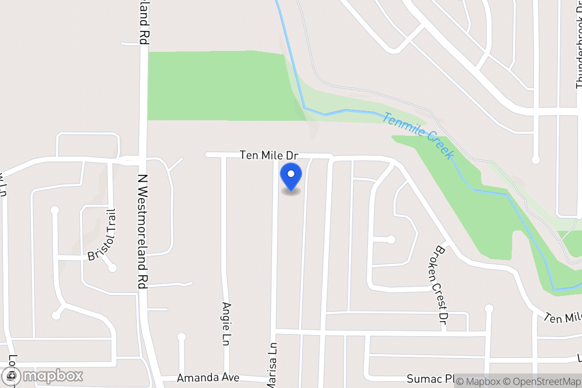 Map of 1112 Marisa Ln